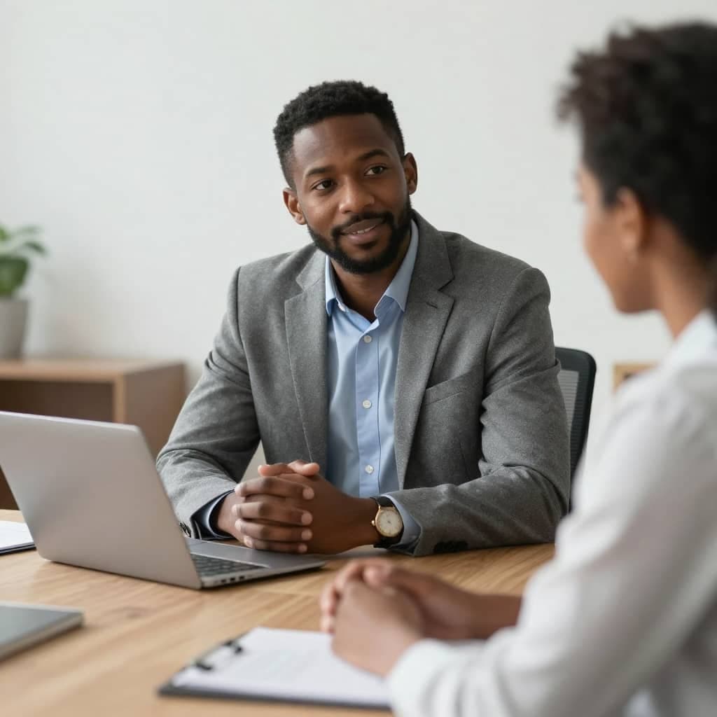 Professional African businesswoman